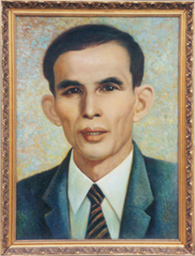 百乐博股份首创人温北英油画像